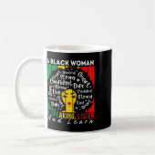 Mug Une Femme Noire Parle Écouter Et Apprendre Afro Wo (Gauche)