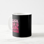 Mug Une Femme Noire Parle Écouter Et Apprendre Pour Af (Devant gauche)