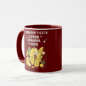 Mug Une Fête Fiesta Lemon Banana Et Corn (Devant gauche)