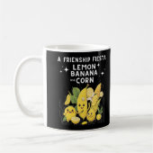 Mug Une Fête Fiesta Lemon Banana Et Corn (Gauche)