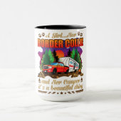 Mug Une fille à la frontière Collie et ses Amoureux de (Centre)