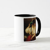 Mug Une fille au miroir, 1848 (Devant droit)