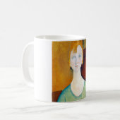 Mug Une fille dans une blouse verte, Modigliani (Devant gauche)