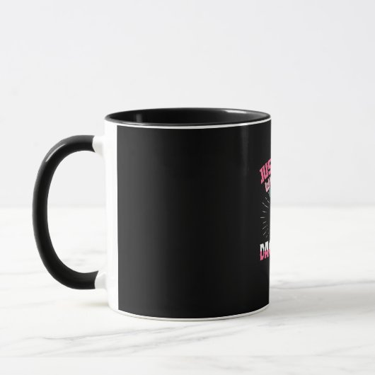 Mug Une fille qui aime Dachshund (Gauche)