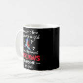 Mug Une fille qui aime vraiment Macaws propriétaire Sc (Devant gauche)