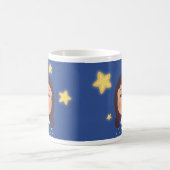 Mug Une fille regardant des étoiles (Centre)
