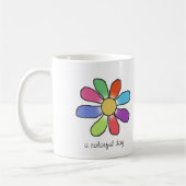 Mug UNE Fleur DE JOUR COLORÉE (Gauche)