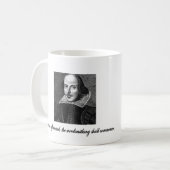 Mug Une fois que caféiné, le Wordsmithing débutera (Devant gauche)