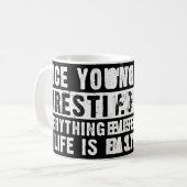 Mug Une Fois Que Vous Avez Lutté Tout Le Reste De La V (Devant gauche)