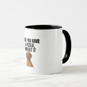 Mug Une fois que vous avez un Vizsla, vous l'avez comp (Devant droit)