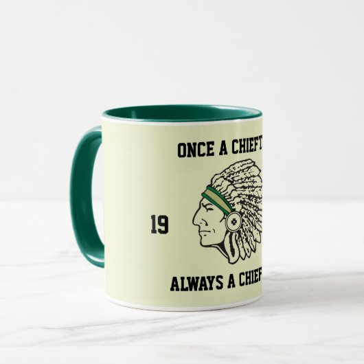 Mug Une Fois Un Chieftain - Toujours Un Chieftain - Cl (Devant gauche)