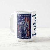 MUG UNE FOIS UN MARIN TOUJOURS UN MARIN (Devant gauche)