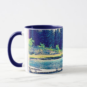 Mug Une Forêt Sauvage Canadienne Majestueuse. Commande