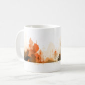 Mug Une forêt simple au pinceau (Devant gauche)