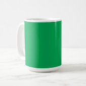 Mug Une fougère verte luxuriante avec délicatesse et f (Devant gauche)