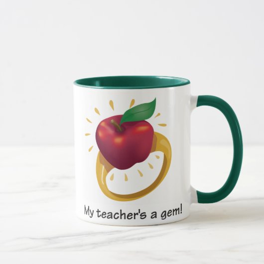 Mug Une gemme de mon professeur ! (Droite)