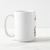 Mug Une girafe de Noël (Gauche)