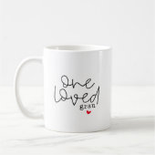 Mug Une grand-mère aimée (Gauche)