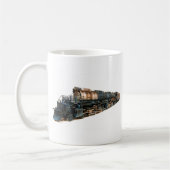 Mug Une grande locomotive à vapeur de garçon (Gauche)