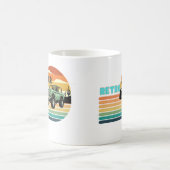 Mug Une grande voiture rétro (Centre)