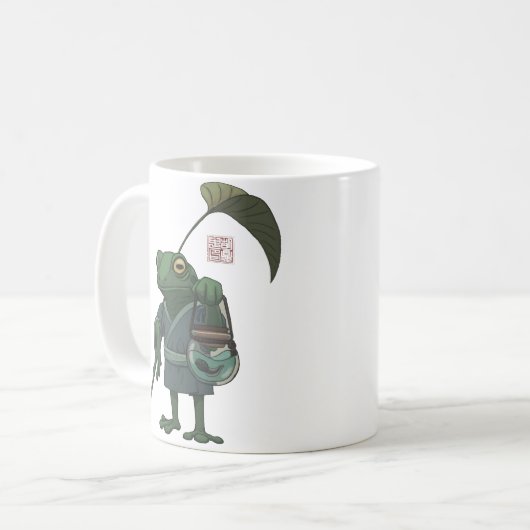 Mug Une grenouille et son fils (Devant gauche)