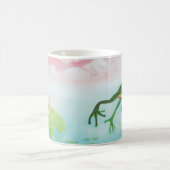 Mug Une Grenouille S'Enfonce Dans L'Étang Illustration (Centre)
