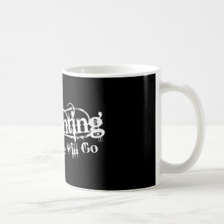Mug Une hantise nous irons logo de blanc de LLC