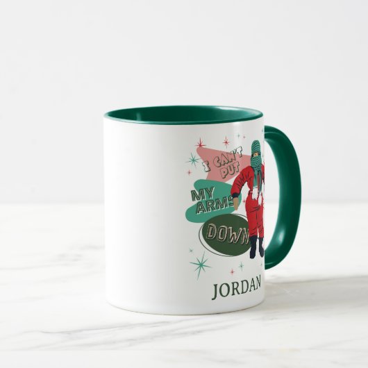 Mug Une histoire de Noël - Je ne peux pas mettre mes b (Devant droit)