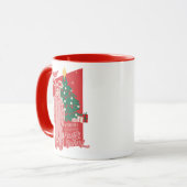 Mug Une histoire de Noël | Lapin De Pâques Dérangé (Devant gauche)