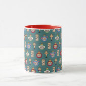 Mug Une histoire de Noël | Motif de Ralphie et d'ornem (Centre)