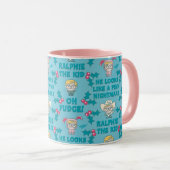 Mug Une histoire de Noël | Ralphie le Motif enfant (Devant droit)