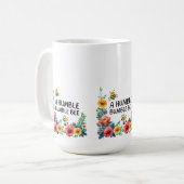 Mug Une humble abeille bourdonne  (Devant gauche)