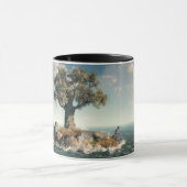 Mug Une île d'arbre (Centre)