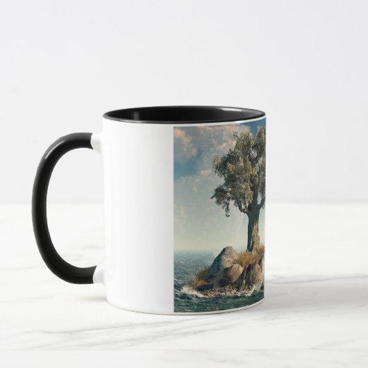 Mug Une île d'arbre (Gauche)
