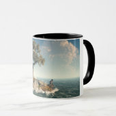 Mug Une île d'arbre (Devant droit)
