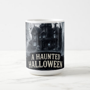 Mug Une illustration gothique vintage d'Halloween hant