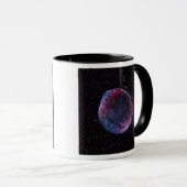 Mug Une image composite de la série SN 1006 supernova  (Devant droit)