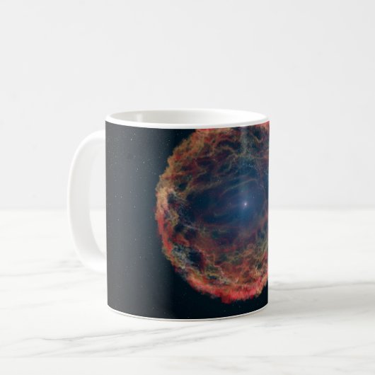 Mug Une Impression Artiste De Supernova 1993j. (Devant gauche)