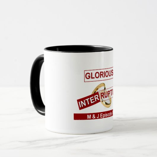 Mug Une interruption glorieuse : un début doré (Devant gauche)