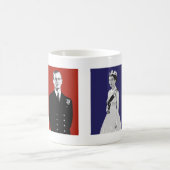 Mug Une jeune reine Elizabeth avec son prince (Centre)
