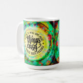 Mug Une Jolie Foi Rend Les Choses Possible (Devant gauche)