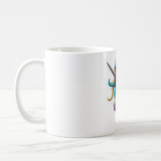 Mug Une jolie licorne (Gauche)