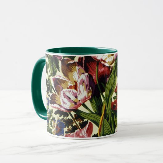 Mug Une jolie toulue de Tulip Chintz (Devant gauche)