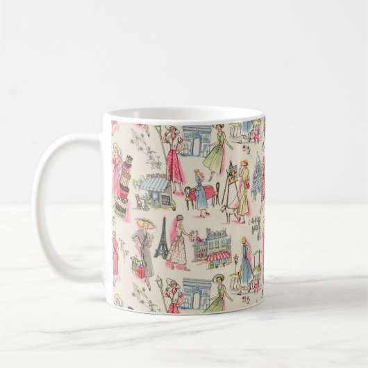 Mug Une journée à Paris (Gauche)