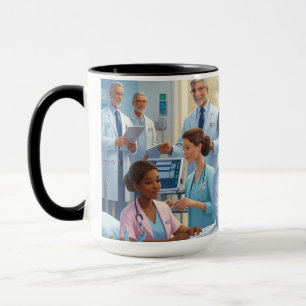 Mug Une journée dans la vie d'un hôpital