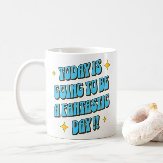 Mug Une journée fantastique (Avec donut)