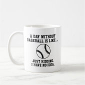 Mug Une Journée Sans Baseball (Gauche)