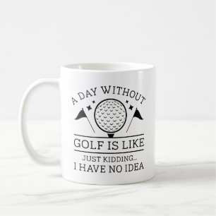 Mug Une journée sans golf