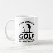 Mug Une journée sans golf (Gauche)