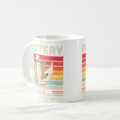 Mug Une journée sans poterie Rétro modelage d'argile c (Devant gauche)